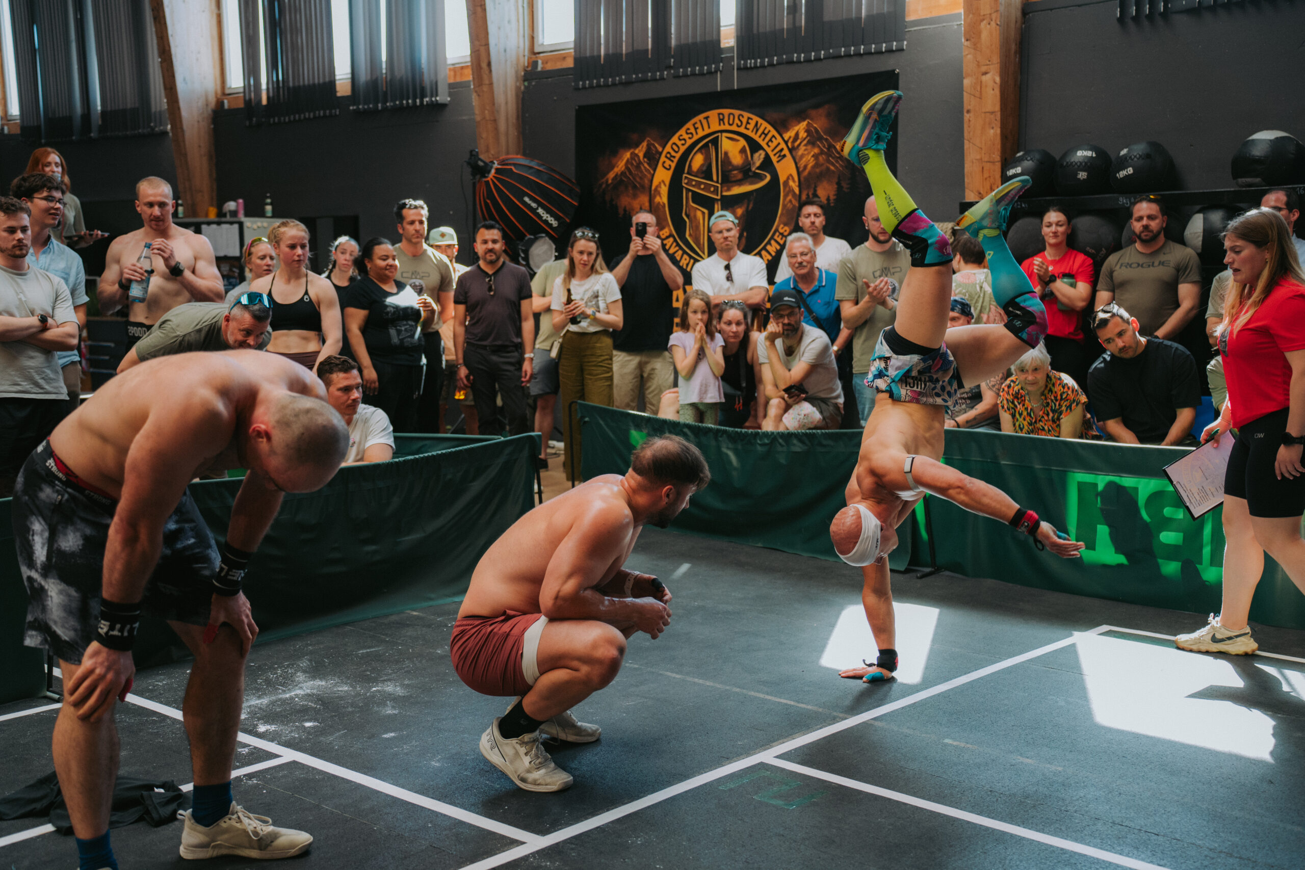 Sascha Schmunk Handstand im Wettkampf
